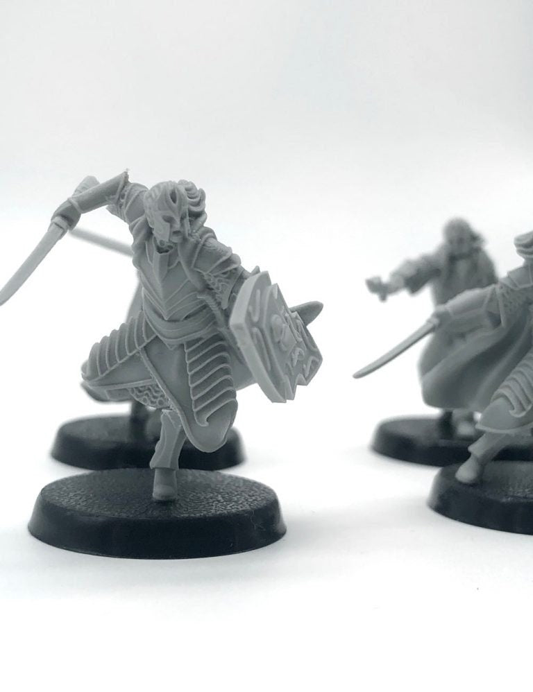 Bloody Elf King Guard 28mm miniatures dnd fantasy miniatures dungeons and dragons miniatures painting wargaming miniatures tabletop wargames