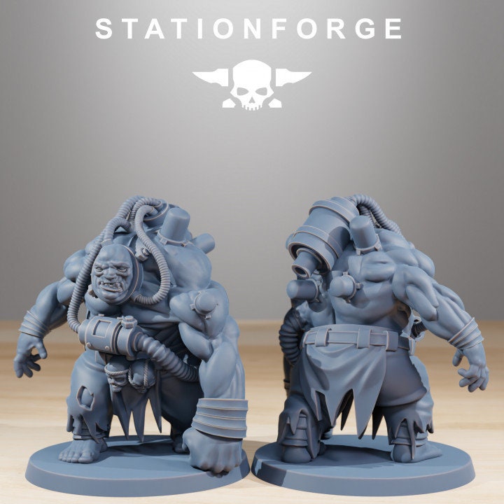 Corrupted Guard Nomads 32mm sci-fi fantasy miniature for tabletop games grimdark RPGs dnd wargaming miniature dungeons and dragons