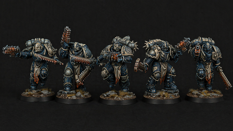 Wai Toa Kaiwawao Mediators 32mm Resin Miniatures – Sci Fi Fantasy Squad for Wargaming and DnD