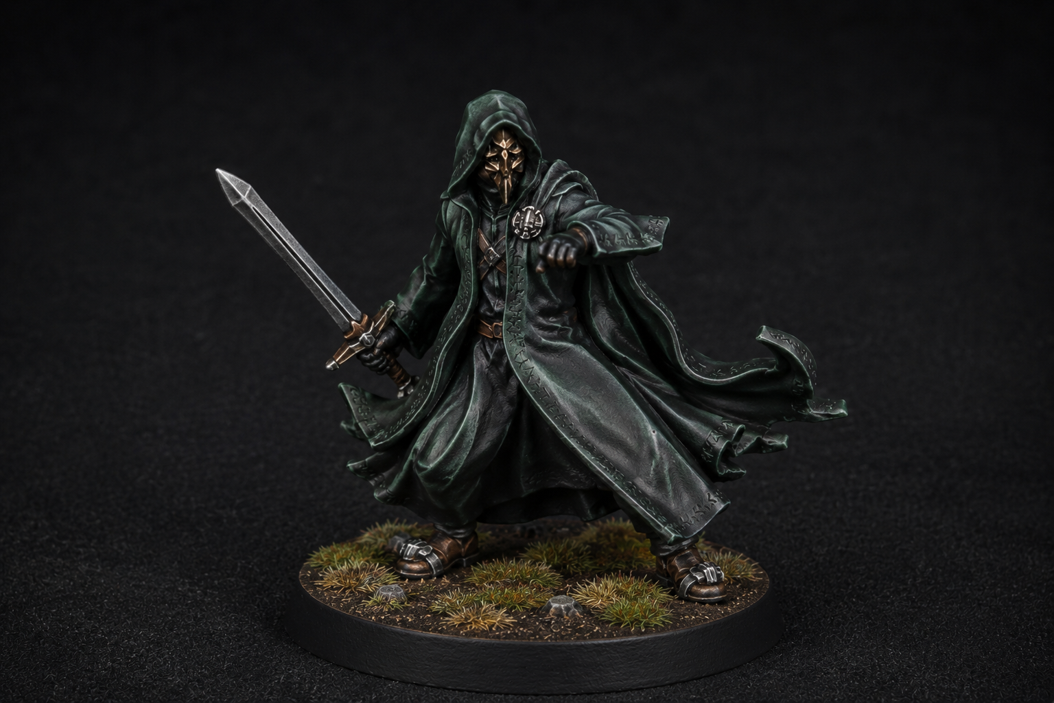Black Riders Spectral Miniatures 28mm Resin Cavalry – Undead Fantasy Riders for DnD and Wargaming