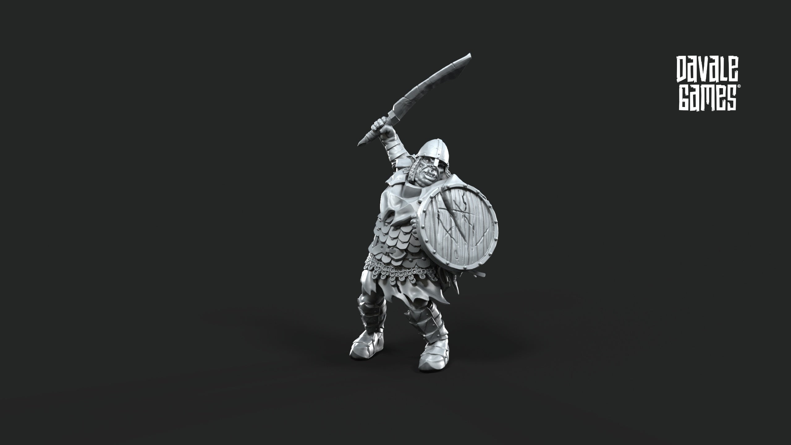 Dark City of Morlok Legion 28mm Resin Miniatures – Fantasy Orc Army for DnD and Wargaming