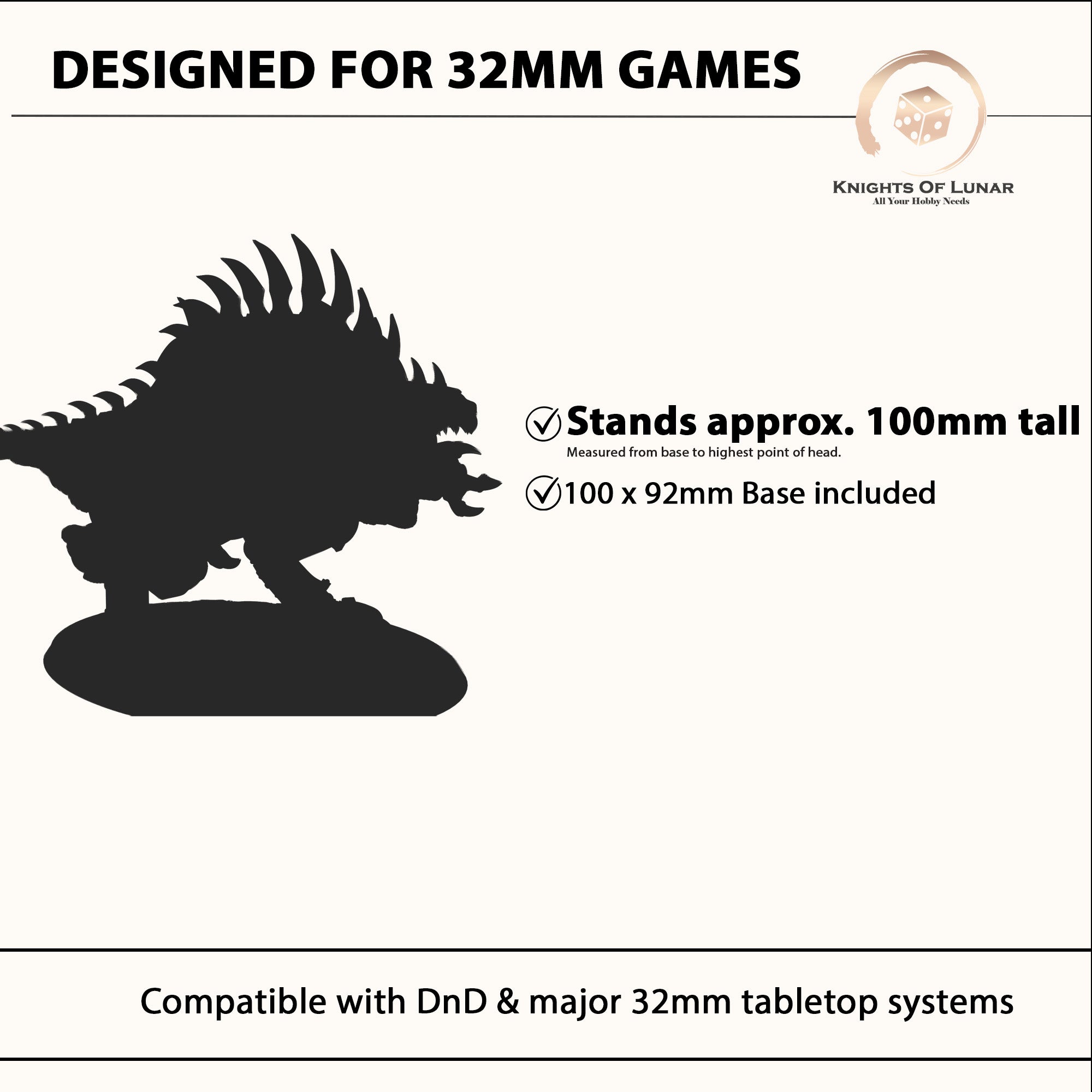 Demon War Machine 32mm Resin Miniature – Grimdark Sci Fi Daemon for Wargaming