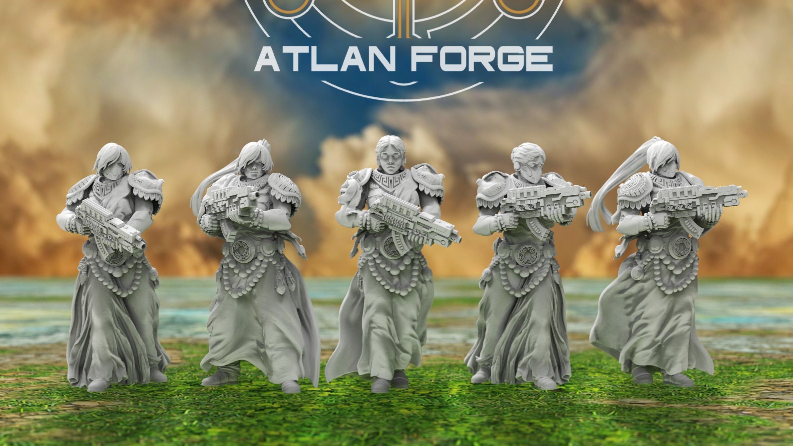 Minoan Athenai 32mm wargaming miniatures fantasy dnd wargaming minis dungeons and dragons painting gift RPG tabletop minis