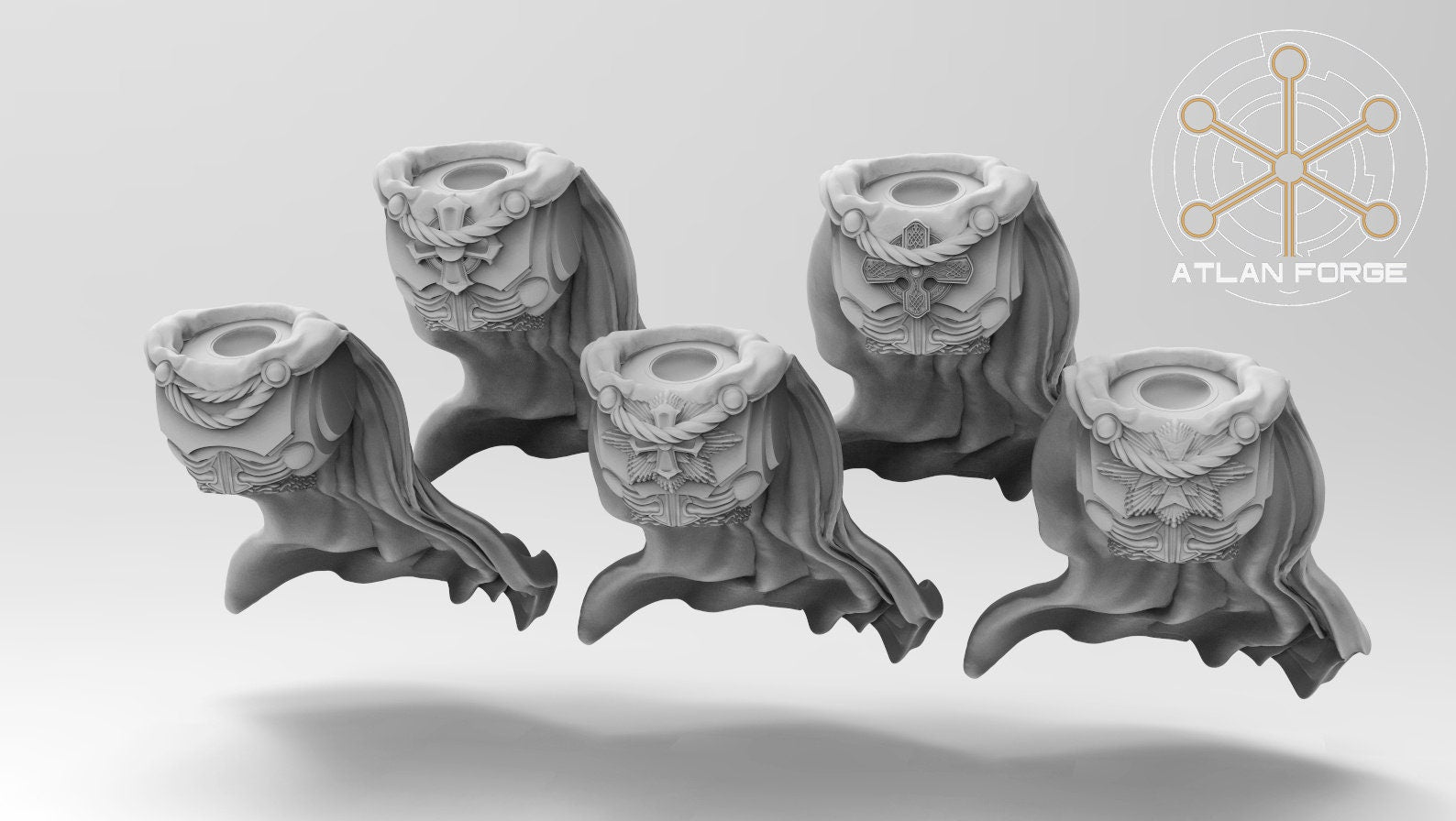 5 x Knights templar lancers 32mm wargame miniatures fantasy dnd wargaming minis dungeons and dragons painting gift RPG tabletop minis