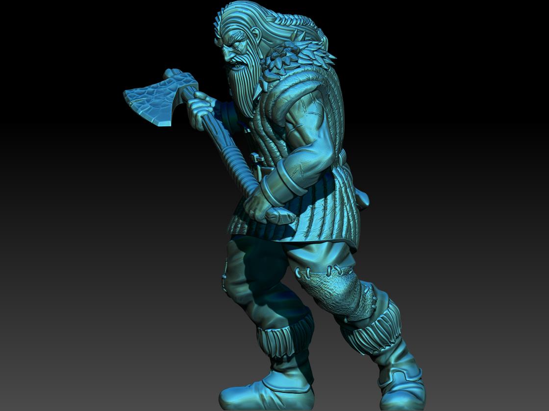 Bearmen Scouts 28mm miniatures dnd mini wargaming miniatures dungeon and dragons miniatures for painting fantasy miniatures gift