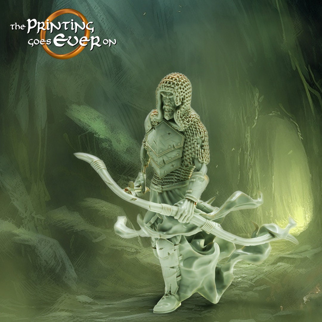 Ghost Archers undead 28mm miniature dungeon and dragons fantasy wargaming miniature tabletop fantasy wargame miniature painting dnd