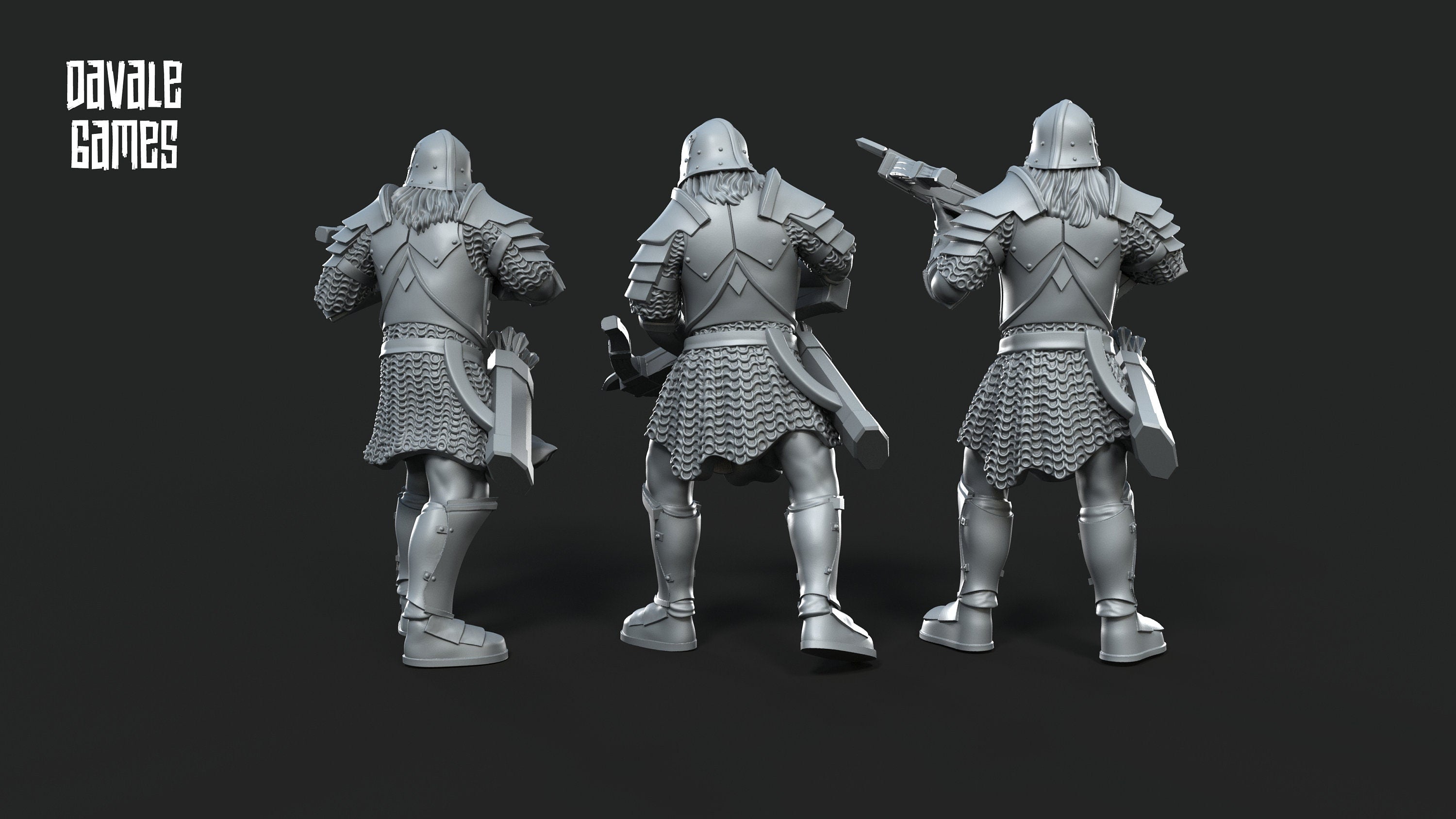Blood handed Orc Crossbows with armour 28mm miniatures dnd fantasy miniatures dungeons and dragons wargaming miniatures tabletop wargames