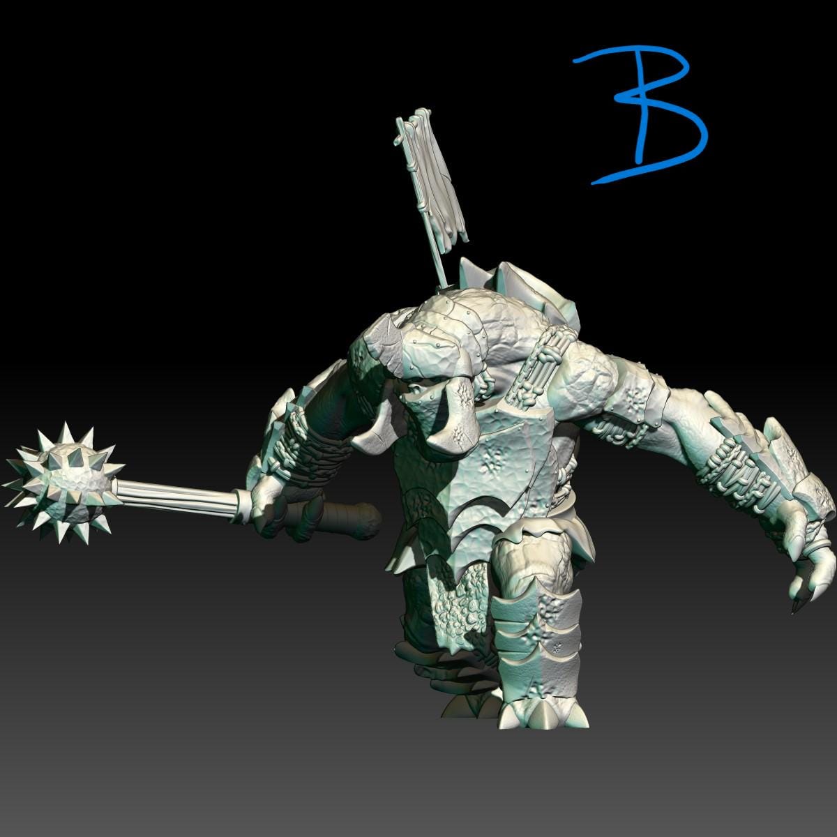 Armoured Troll 28mm miniatures dnd gift fantasy miniatures dungeons and dragons minis wargaming miniatures tabletop wargames miniature