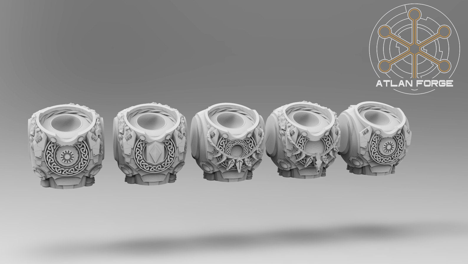 Asgardian Rangers 32mm sci-fi fantasy miniature for tabletop games grimdark RPGs dnd wargaming miniature dungeons and dragons painting gift