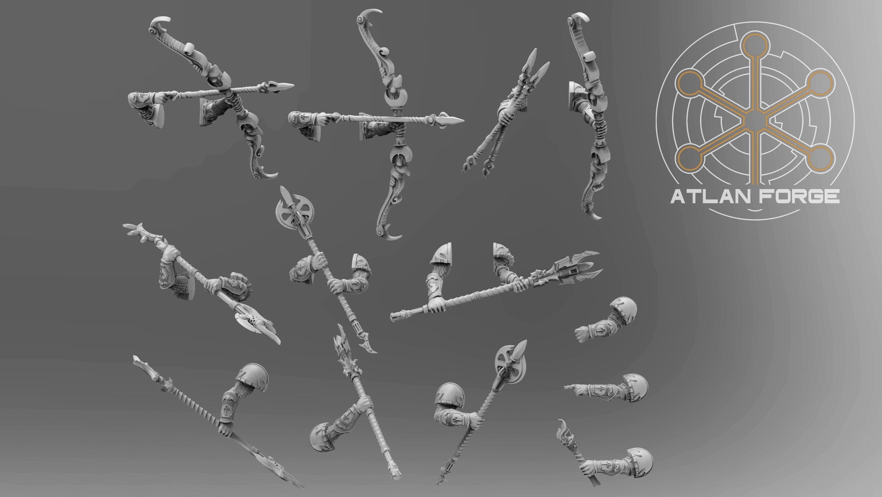 Aegyptus Reptilian Sorcerers 32mm sci-fi fantasy miniature for tabletop games grimdark RPGs dnd wargaming miniature dungeons and dragons