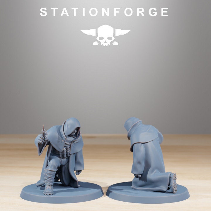 Socratis Grand Master 32mm sci-fi fantasy miniature for tabletop games grimdark RPGs dnd wargaming miniature dungeons and dragons Crusader