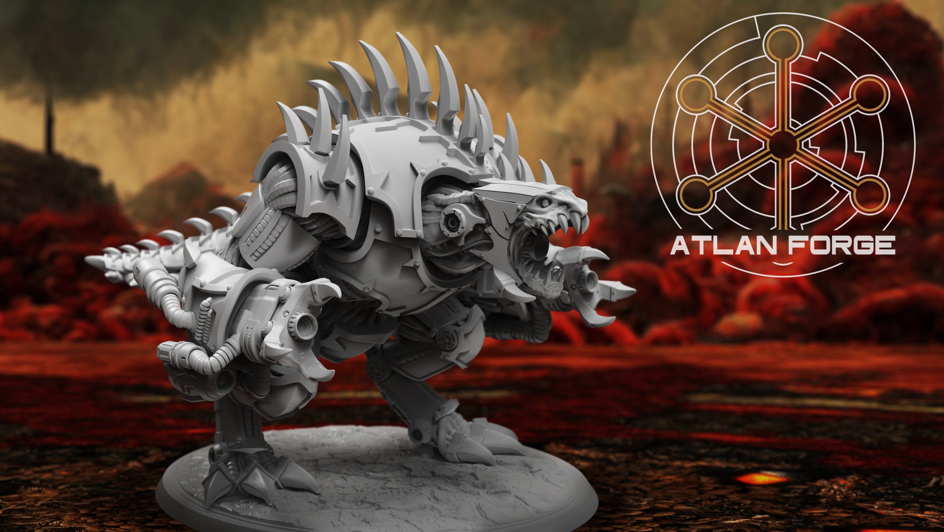 Demon Hades Legion 32mm Resin Miniatures – Grimdark Fantasy Army for Wargaming