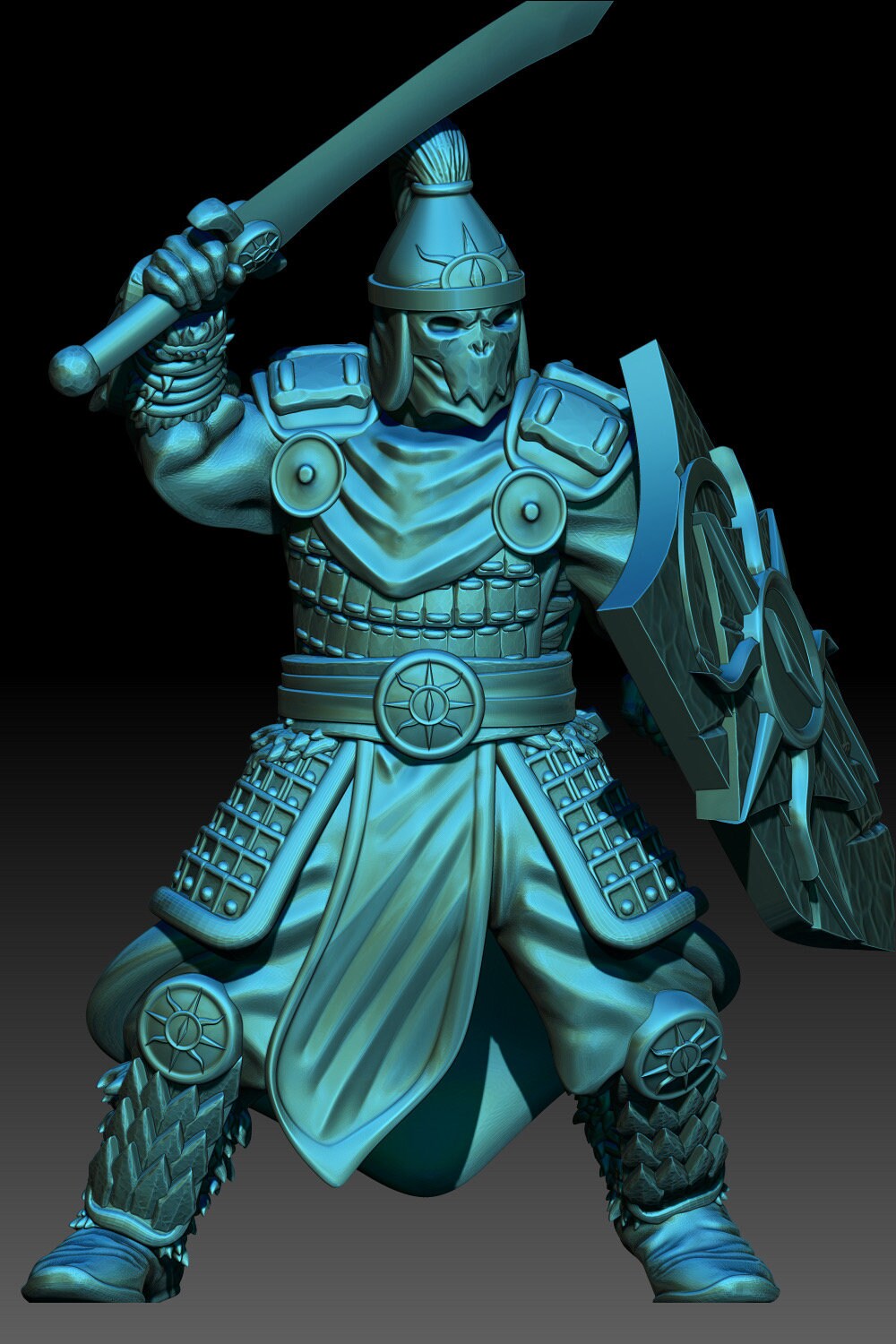 Golden Horde swordsmen 28mm miniatures dnd minis fantasy miniatures dungeons and dragons miniatures  wargaming miniatures tabletop