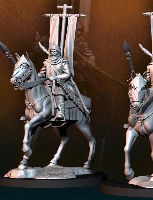Snake warriors on horse 28mm miniatures dnd minis fantasy miniatures dungeons and dragons miniatures  wargaming miniatures tabletop wargames