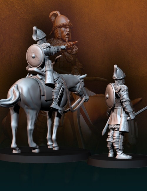 Attila the Huns historic warriors 28mm miniatures dnd fantasy miniatures dungeons and dragons wargaming miniature tabletop wargame miniature
