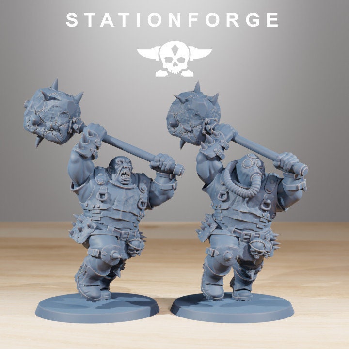 Corrupted Guard The Forsaken 32mm sci-fi fantasy miniature for tabletop games grimdark RPGs dnd wargaming miniature dungeons and dragons