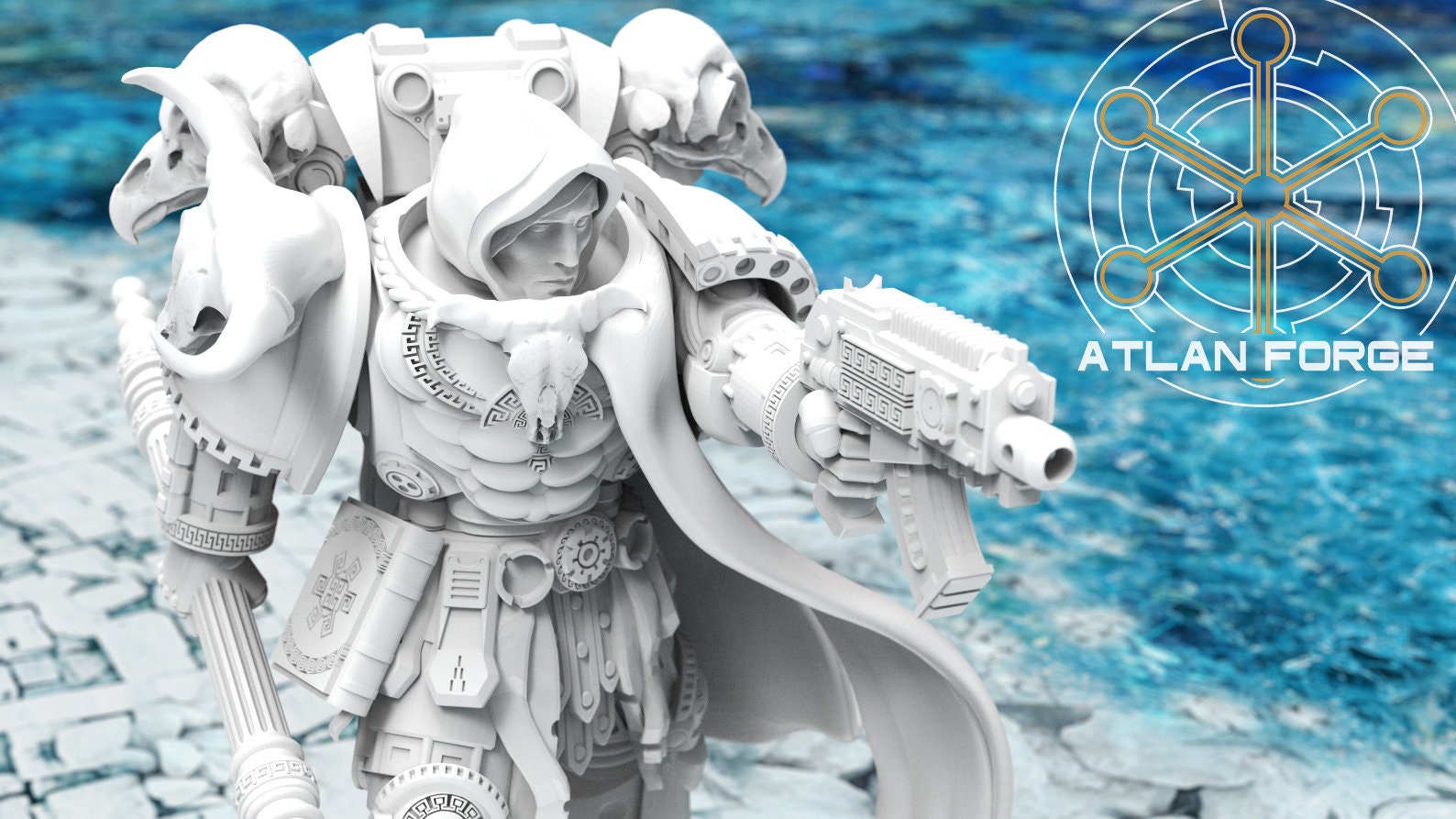 Minoan Priest 32mm wargame fantasy miniature dnd wargaming miniature dungeons and dragons painting gift RPG tabletop minis