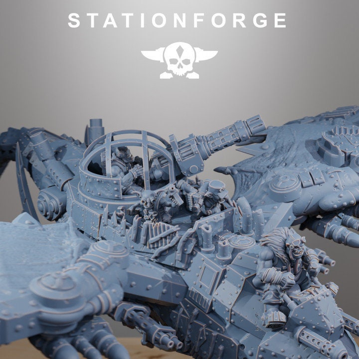 Orkaz Dragon Bomba 32mm sci-fi fantasy miniature for tabletop games grimdark RPGs dnd wargaming miniature dungeons and dragons