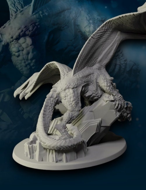 Dragon of the cave 28mm miniature dungeon and dragons fantasy wargaming miniature tabletop fantasy wargame miniature painting gift dnd mini