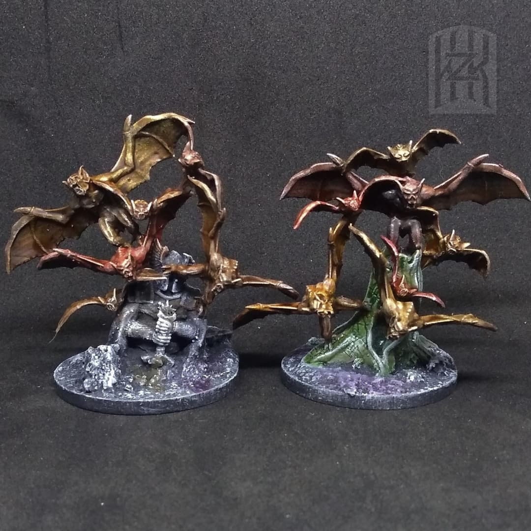 Terror realm batswams 28mm miniature dungeon and dragons fantasy wargaming miniature tabletop fantasy wargame miniature painting gift dnd
