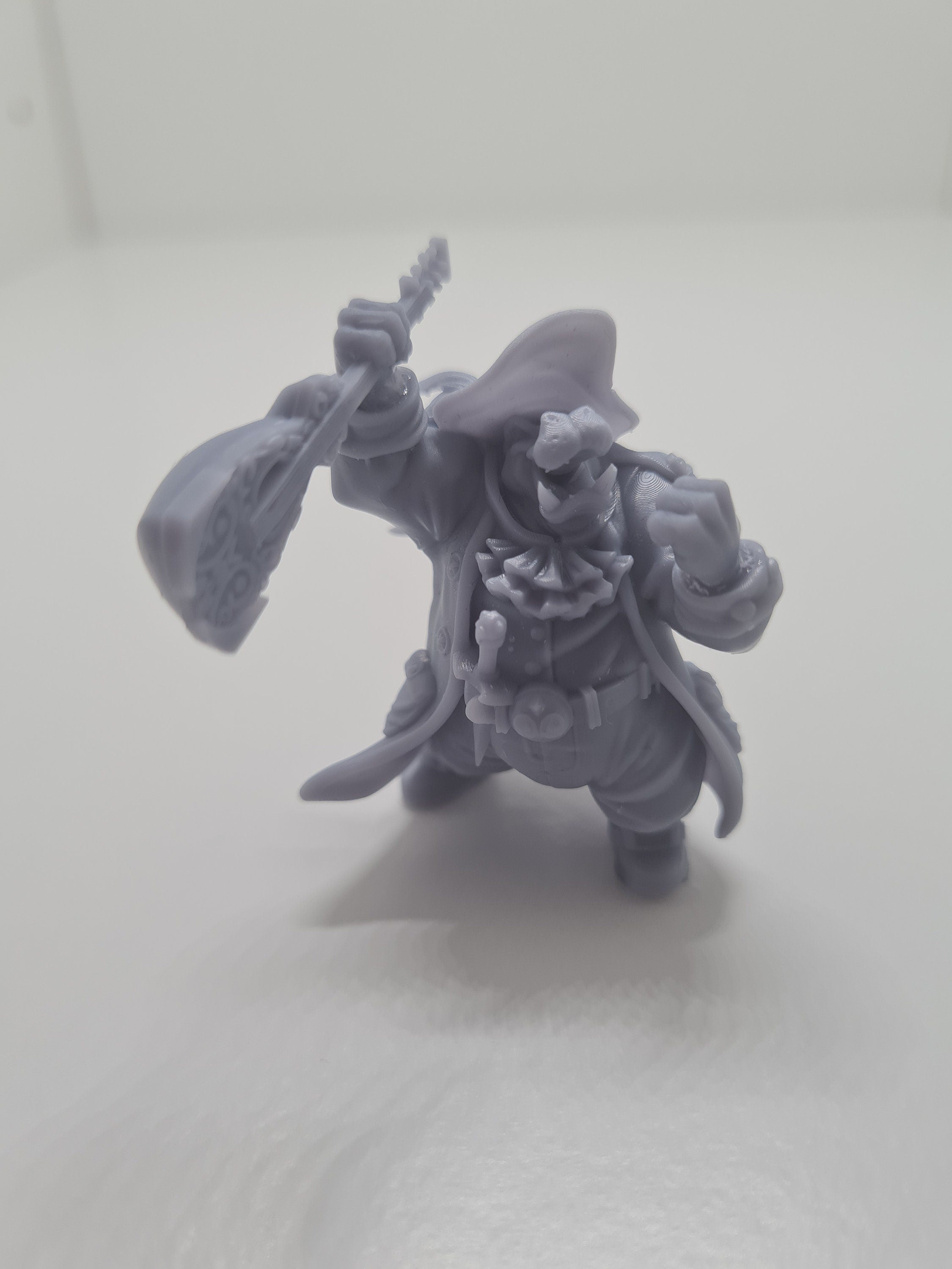 Hippo Sonneteer Bards Tabletop RPG Wargames Fantasy D&D AOS 32mm scale Miniature