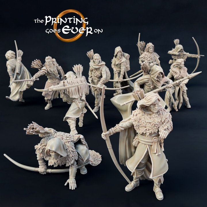 Watchers of Mona’Firth 28mm miniatures dnd minis fantasy miniatures dungeons and dragons miniatures painting wargaming miniatures tabletop