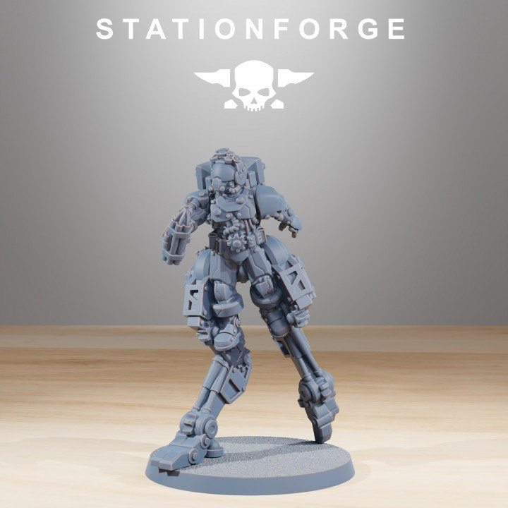 Scavenger Wayfarer Part 2 28mm sci-fi fantasy miniature for tabletop games grimdark RPGs dnd wargaming miniature dungeons and dragons
