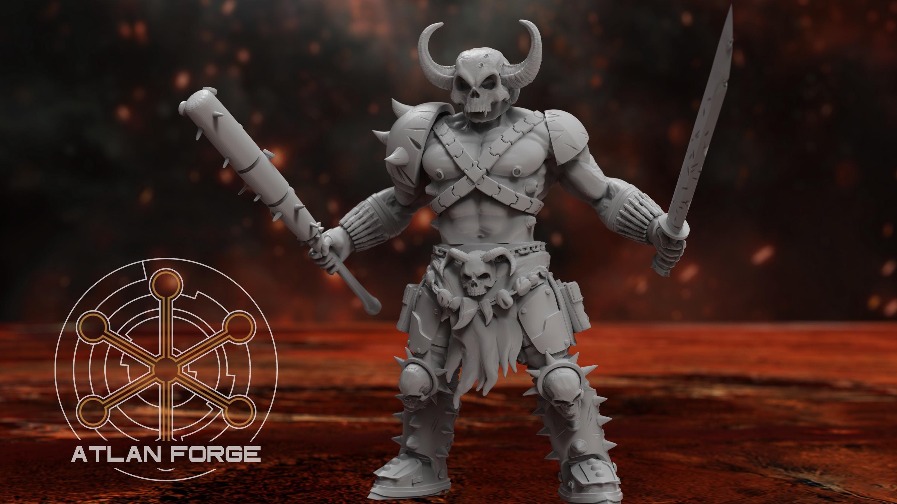Hades Cultists 32mm wargame fantasy miniature dnd wargaming miniature dungeons and dragons painting gift RPG tabletop minis