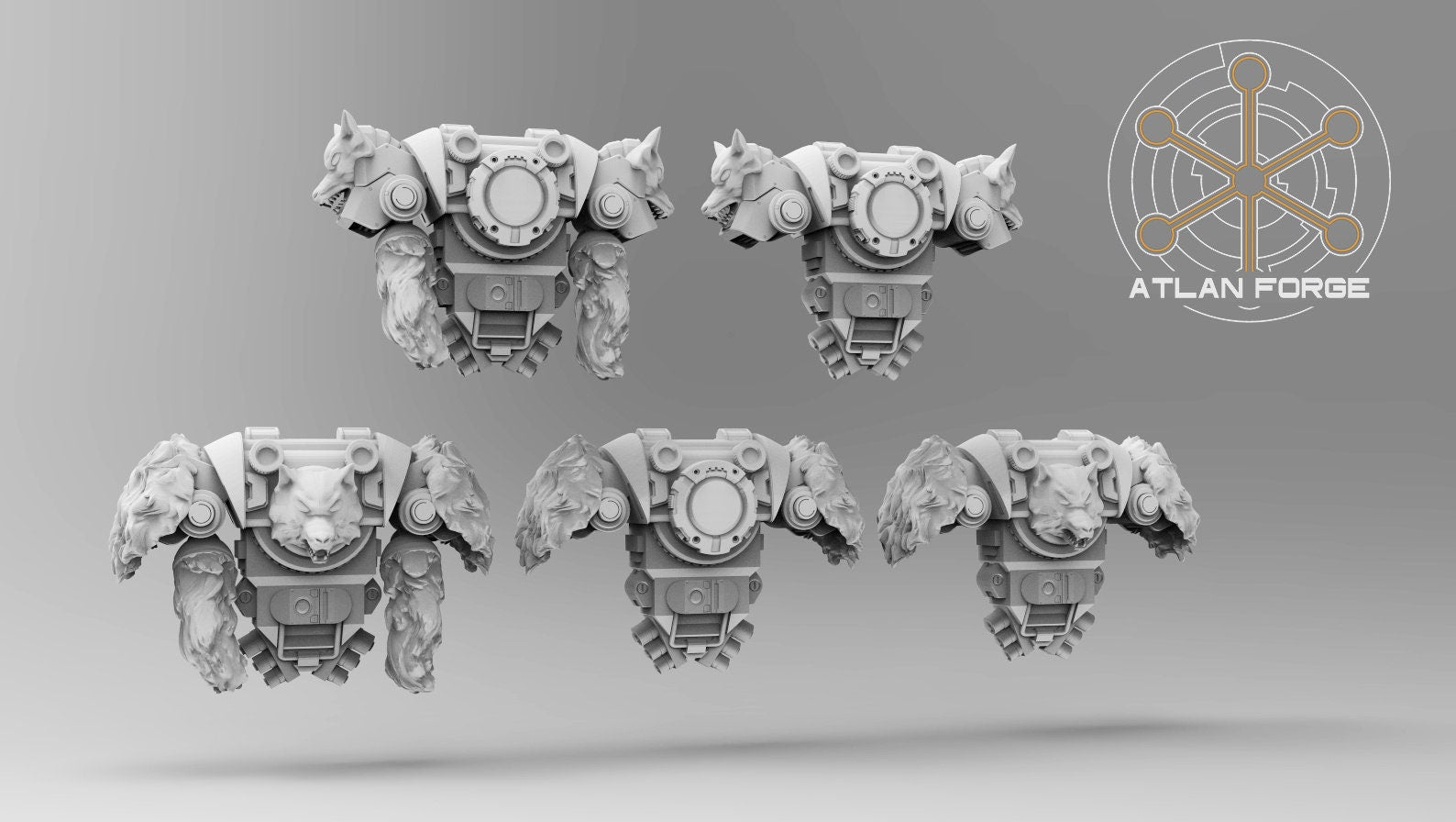 Asgardian Rangers 32mm sci-fi fantasy miniature for tabletop games grimdark RPGs dnd wargaming miniature dungeons and dragons painting gift