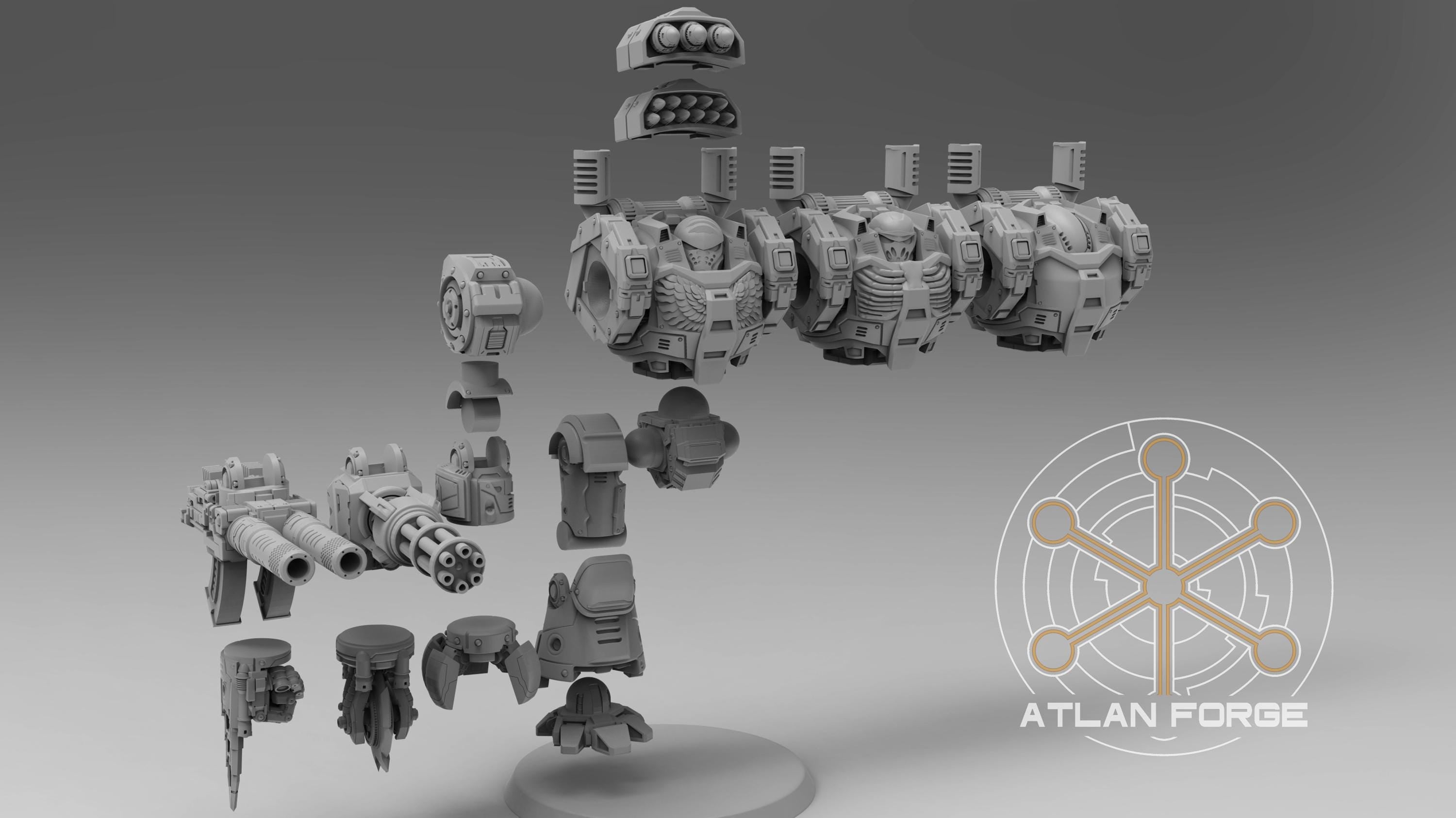 Velox Class Dreadnought 32mm wargame fantasy miniature dnd wargaming miniature dungeons and dragons painting gift RPG tabletop minis