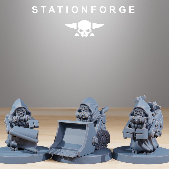 Bobby Gang 32mm sci-fi fantasy miniature for tabletop games grimdark RPGs dnd wargaming miniature dungeons and dragons
