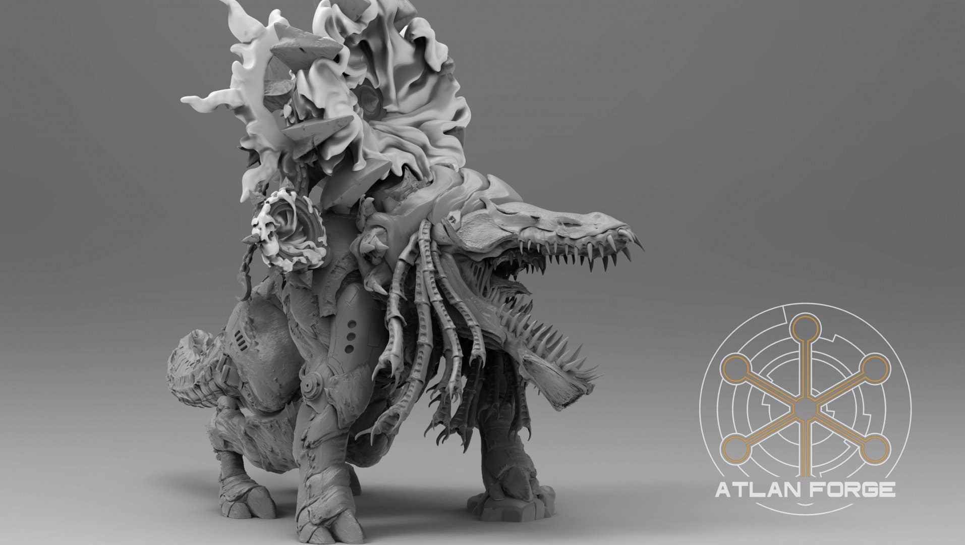 Soul Devourer 32mm sci-fi fantasy miniature for tabletop games grimdark RPGs dnd wargaming miniature dungeons and dragons
