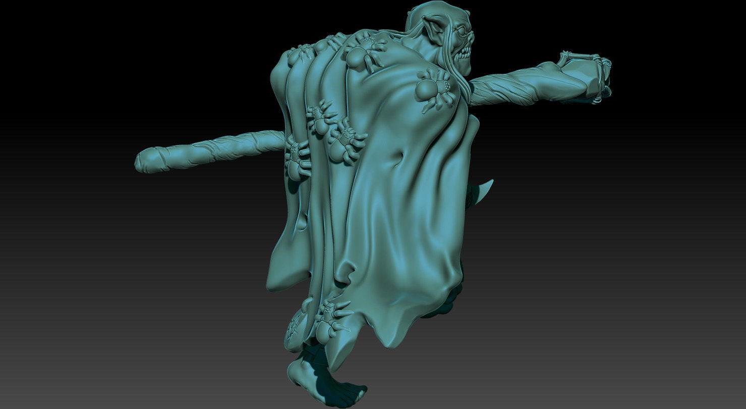 Deepmines Goblin Spider Shaman 28mm miniatures fantasy dungeons and dragons miniature wargaming miniatures tabletop dnd miniatures