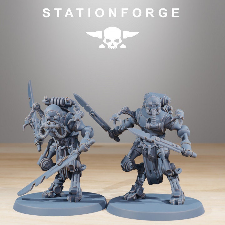 Scavenger Runners 28mm sci-fi fantasy miniature for tabletop games grimdark RPGs dnd wargaming miniature dungeons and dragons
