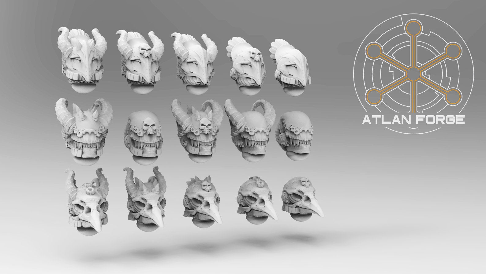 Daemon Hades Black Vultures 32mm sci-fi fantasy miniature for tabletop games grimdark RPGs dnd wargaming miniature dungeons and dragons
