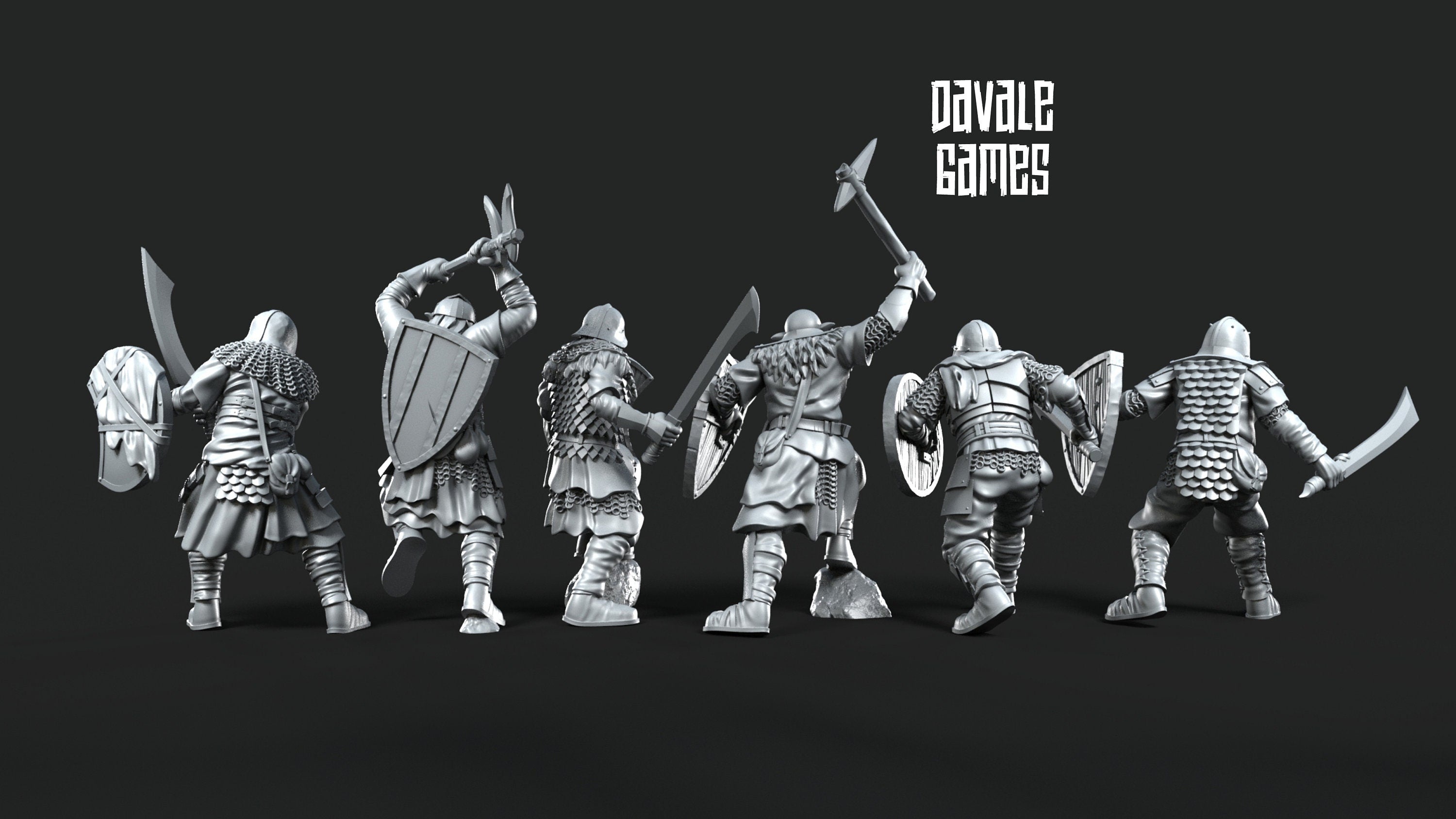 Regular Orcs 28mm miniatures dnd gift fantasy miniatures dungeons and dragons minis wargaming miniatures tabletop wargames miniature