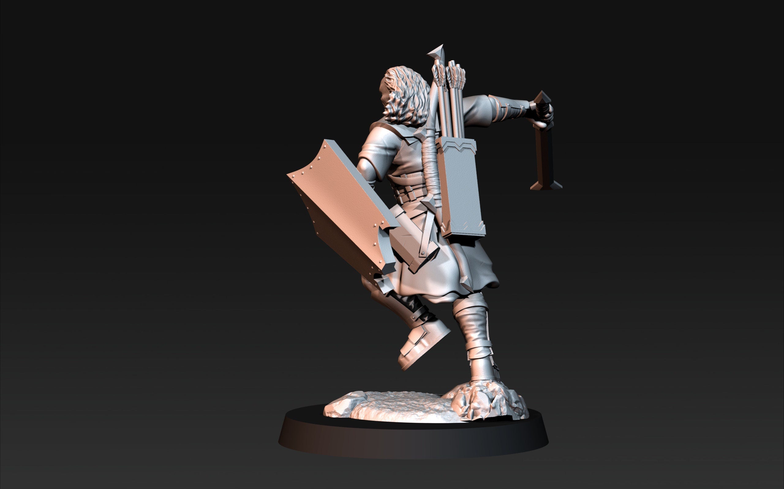 Blood handed captain  28mm miniatures dnd gift fantasy miniatures dungeons and dragons wargaming miniatures tabletop wargames