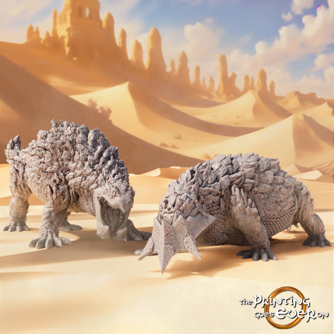 Sand Drakes 28mm miniatures dnd minis fantasy miniatures dungeons and dragons miniatures  wargaming miniatures