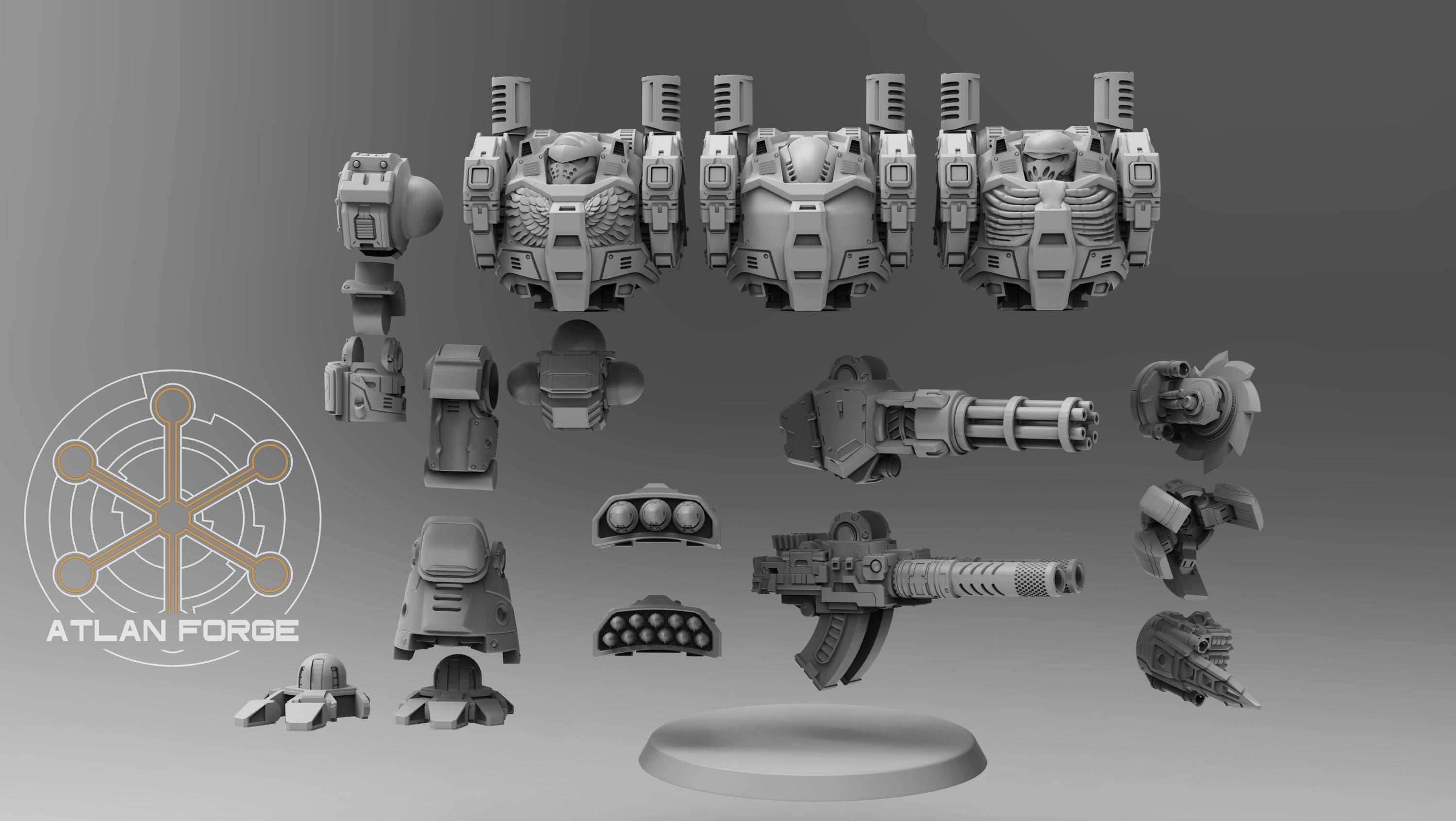 Velox Class Dreadnought 32mm wargame fantasy miniature dnd wargaming miniature dungeons and dragons painting gift RPG tabletop minis