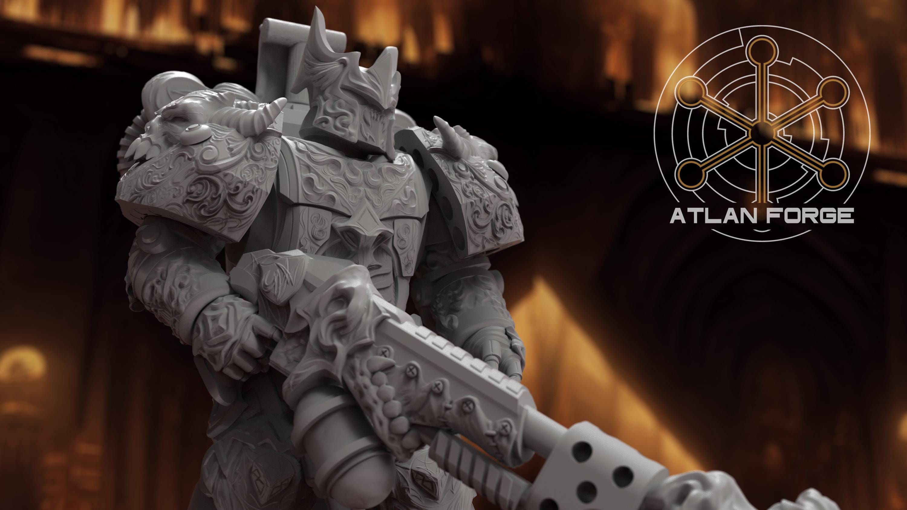 Nekramoroi Shades 32mm scale sci-fi fantasy for tabletop games grimdark RPGs dnd wargaming miniature dungeons and dragons