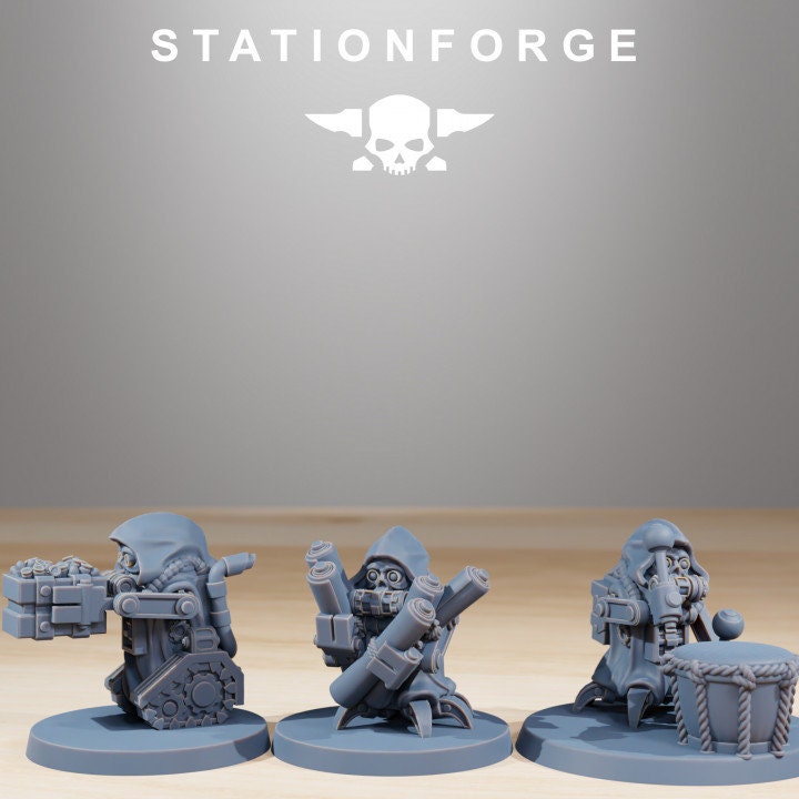 Bobby Gang 32mm sci-fi fantasy miniature for tabletop games grimdark RPGs dnd wargaming miniature dungeons and dragons