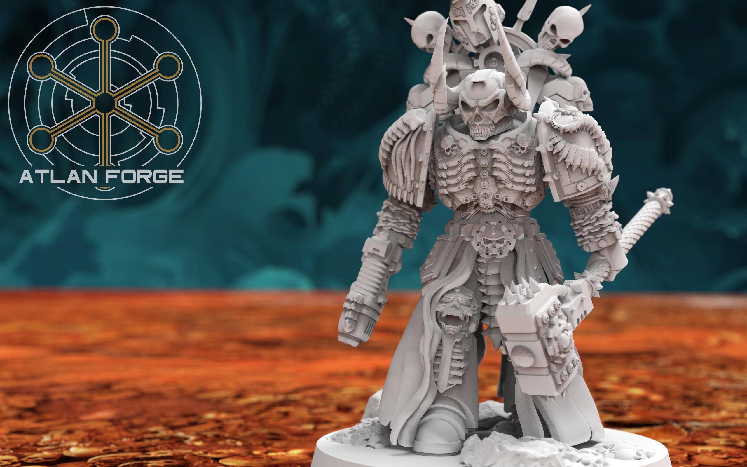 Lord of Hades 32mm wargame fantasy miniature dnd wargaming miniature dungeons and dragons painting gift RPG tabletop minis