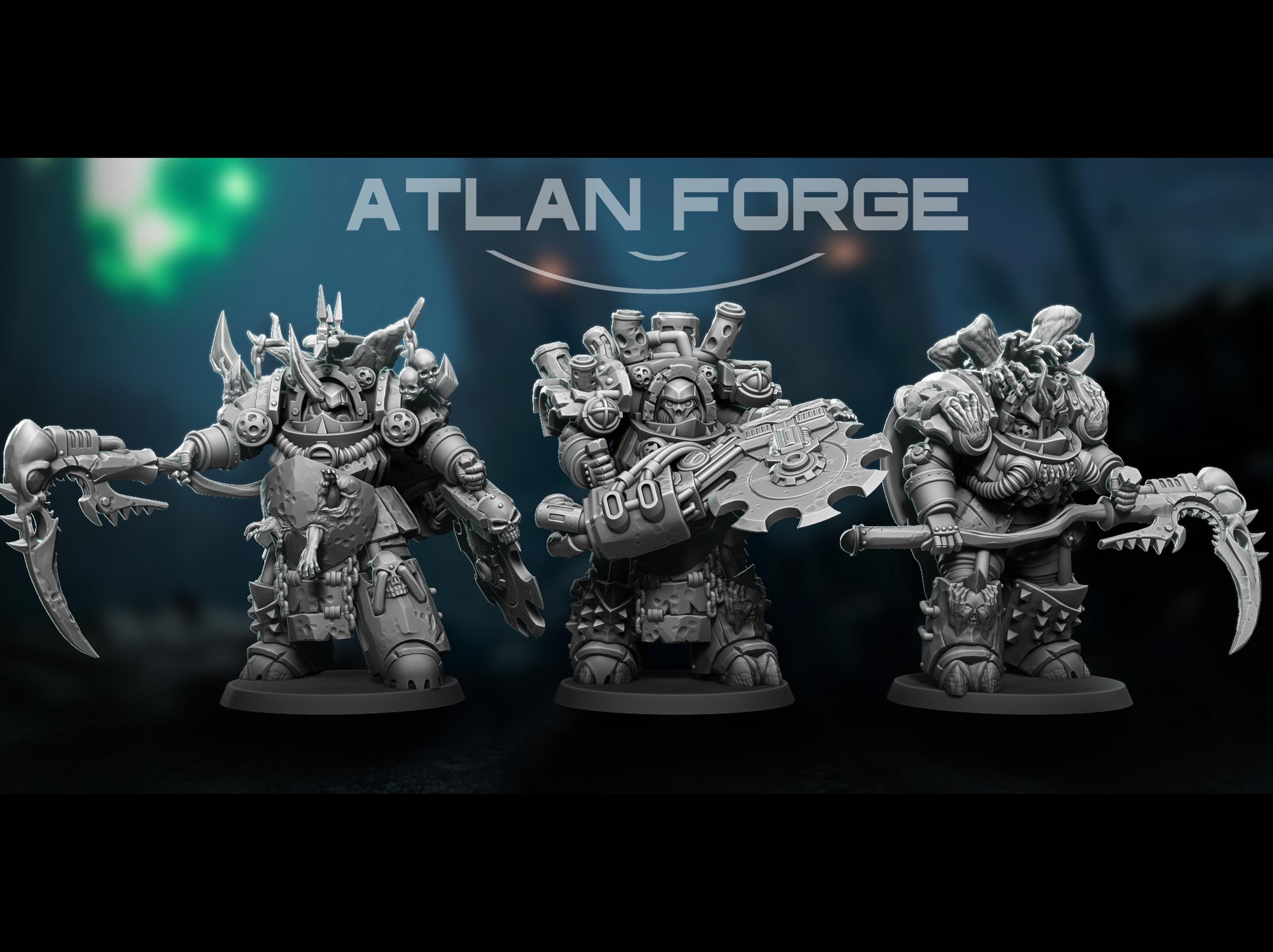 Manus Mortis Gorebringers 32mm sci-fi fantasy for tabletop games grimdark RPGs dnd wargaming miniature dungeons and dragons