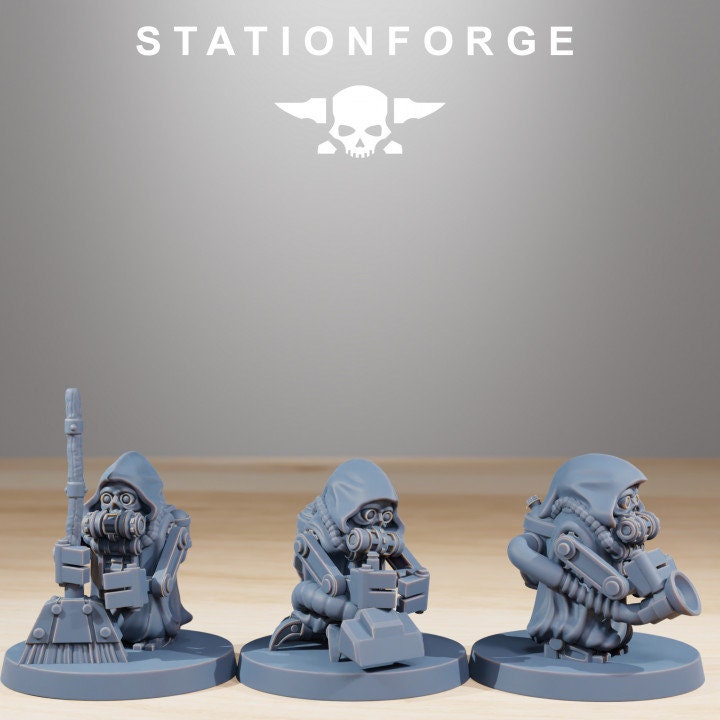 Bobby Gang 32mm sci-fi fantasy miniature for tabletop games grimdark RPGs dnd wargaming miniature dungeons and dragons