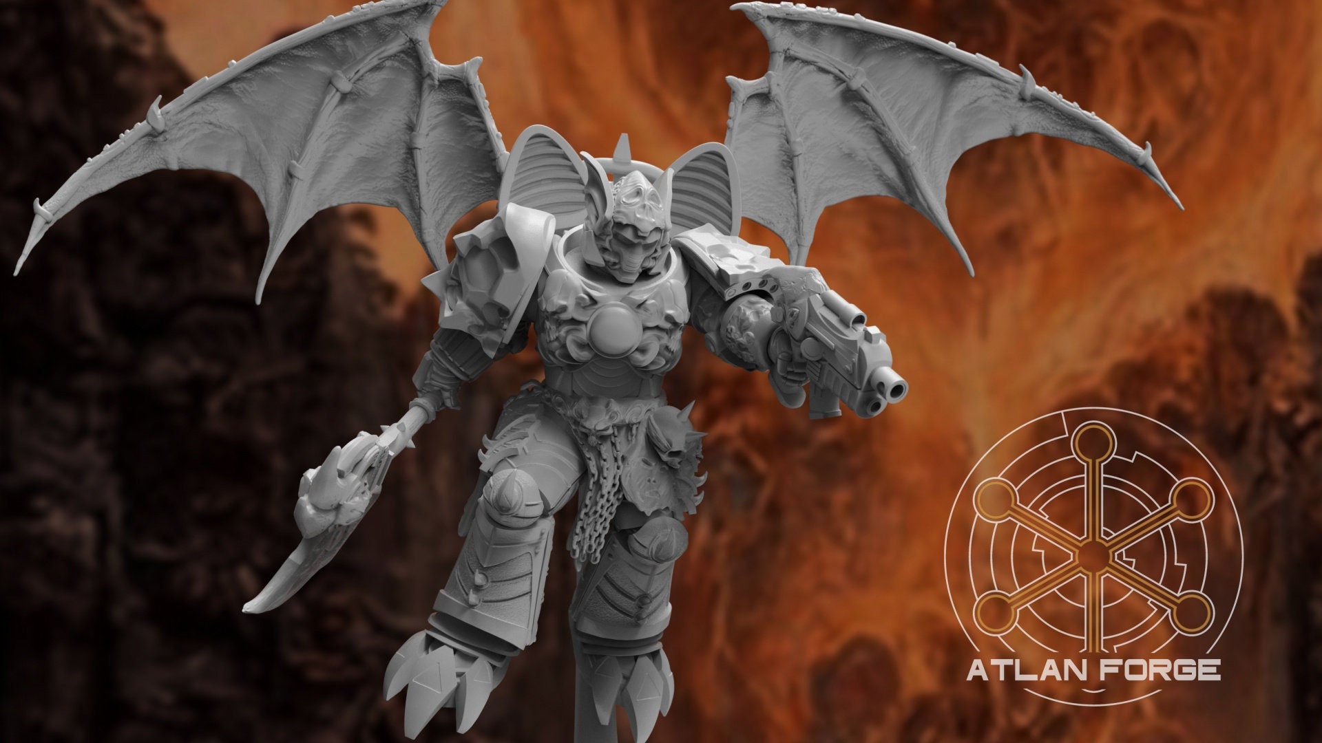 Nekramoroi Spiridus 32mm sci-fi fantasy miniature for tabletop games grimdark RPGs dnd wargaming miniature dungeons and dragons painting