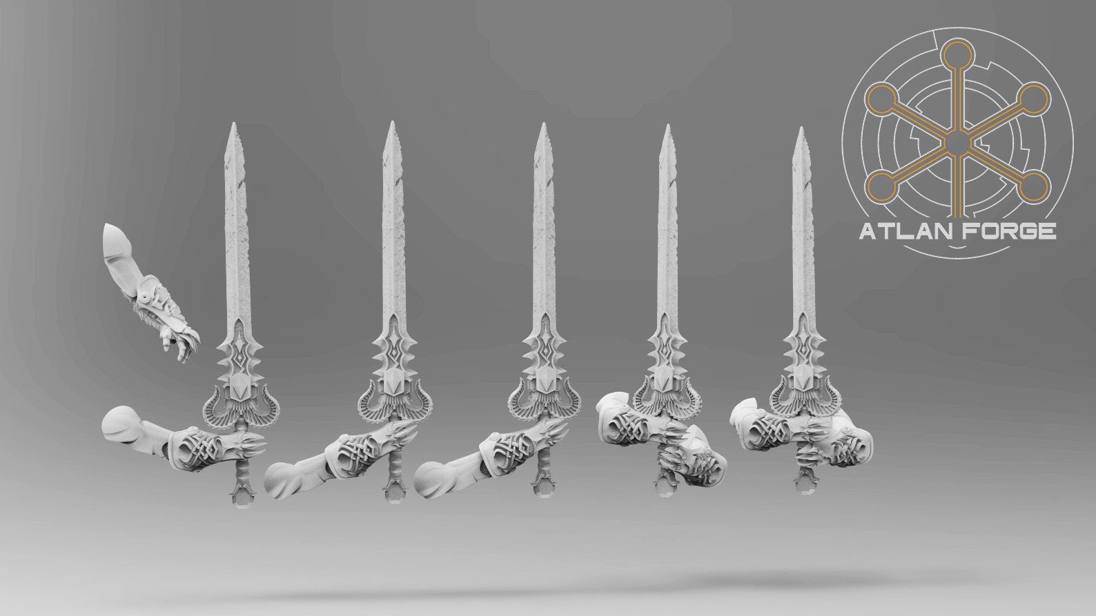Asgardian Valkyries 32mm sci-fi fantasy miniature for tabletop games grimdark RPGs dnd wargaming miniature dungeons and dragons