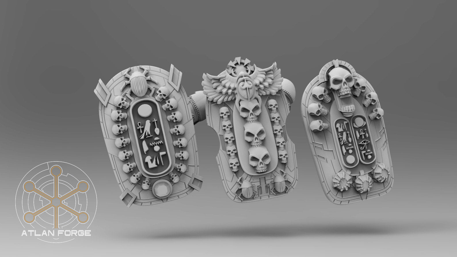 Aegyptian Shield Guard grimdark fantasy miniature dnd wargaming miniature dungeons and dragons painting gift RPG tabletop minis