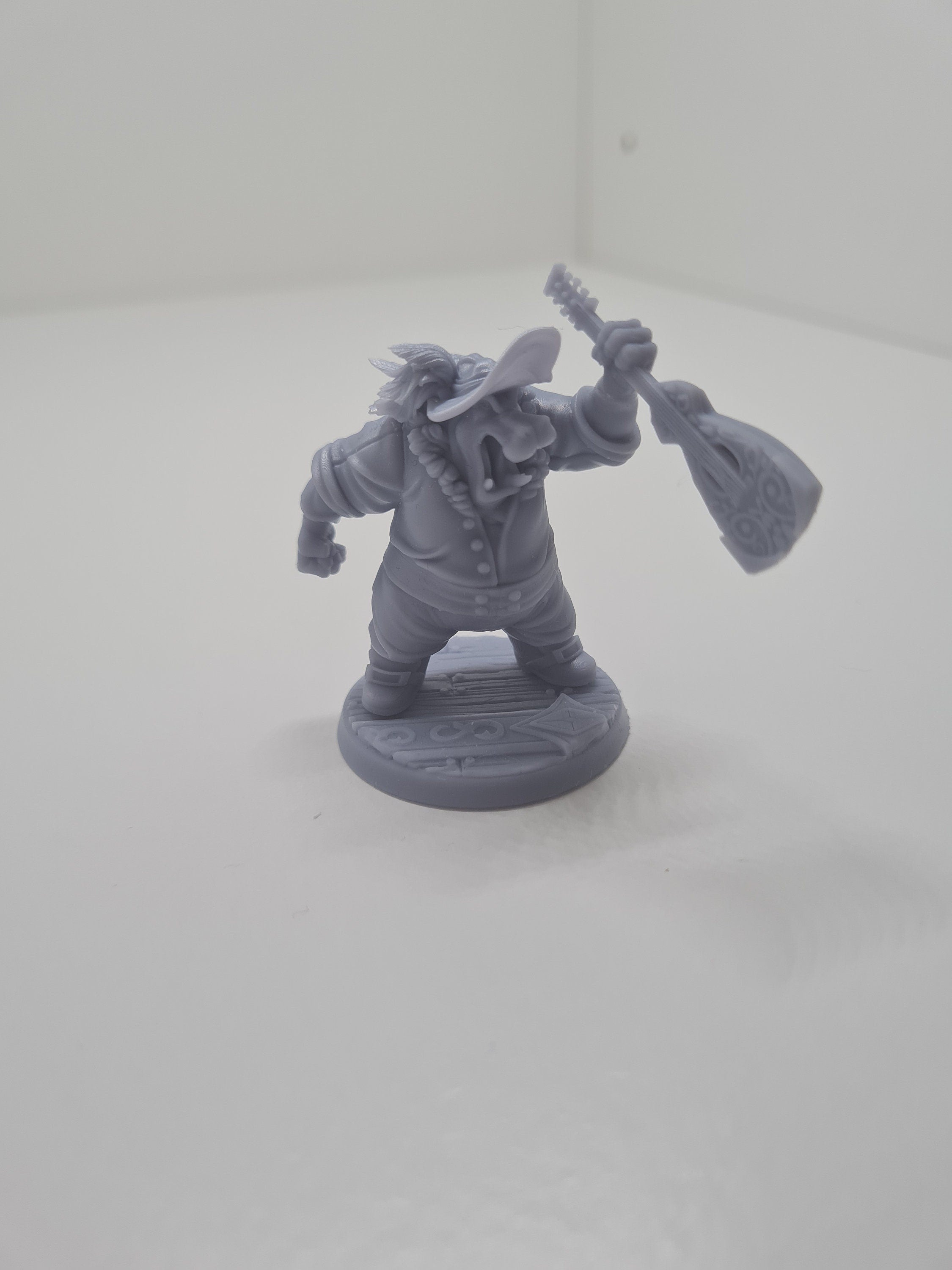Hippo Sonneteer Bards Tabletop RPG Wargames Fantasy D&D AOS 32mm scale Miniature