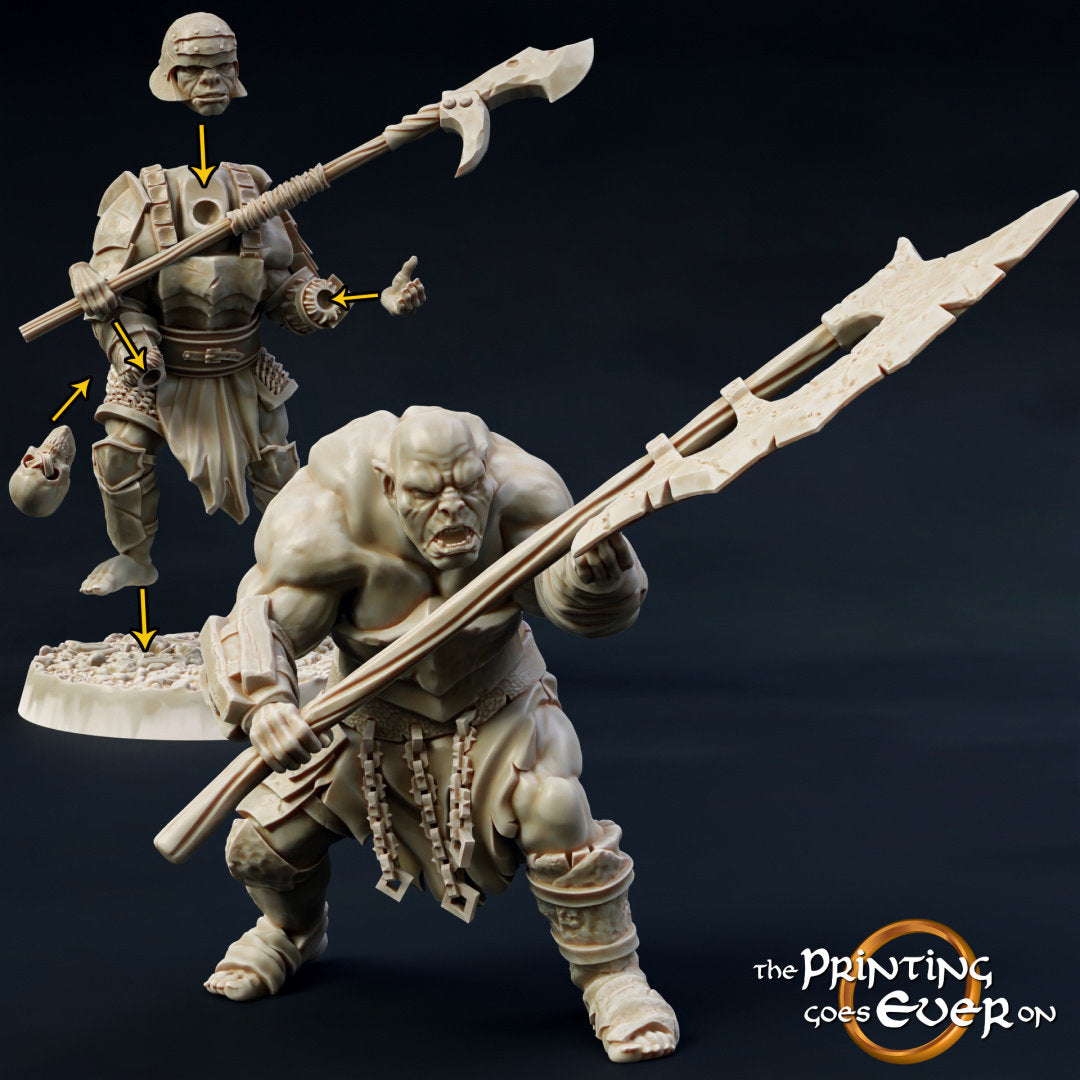 Orcs Warband 28mm miniatures dnd gift fantasy miniatures dungeons and dragons minis wargaming miniatures tabletop wargames miniature