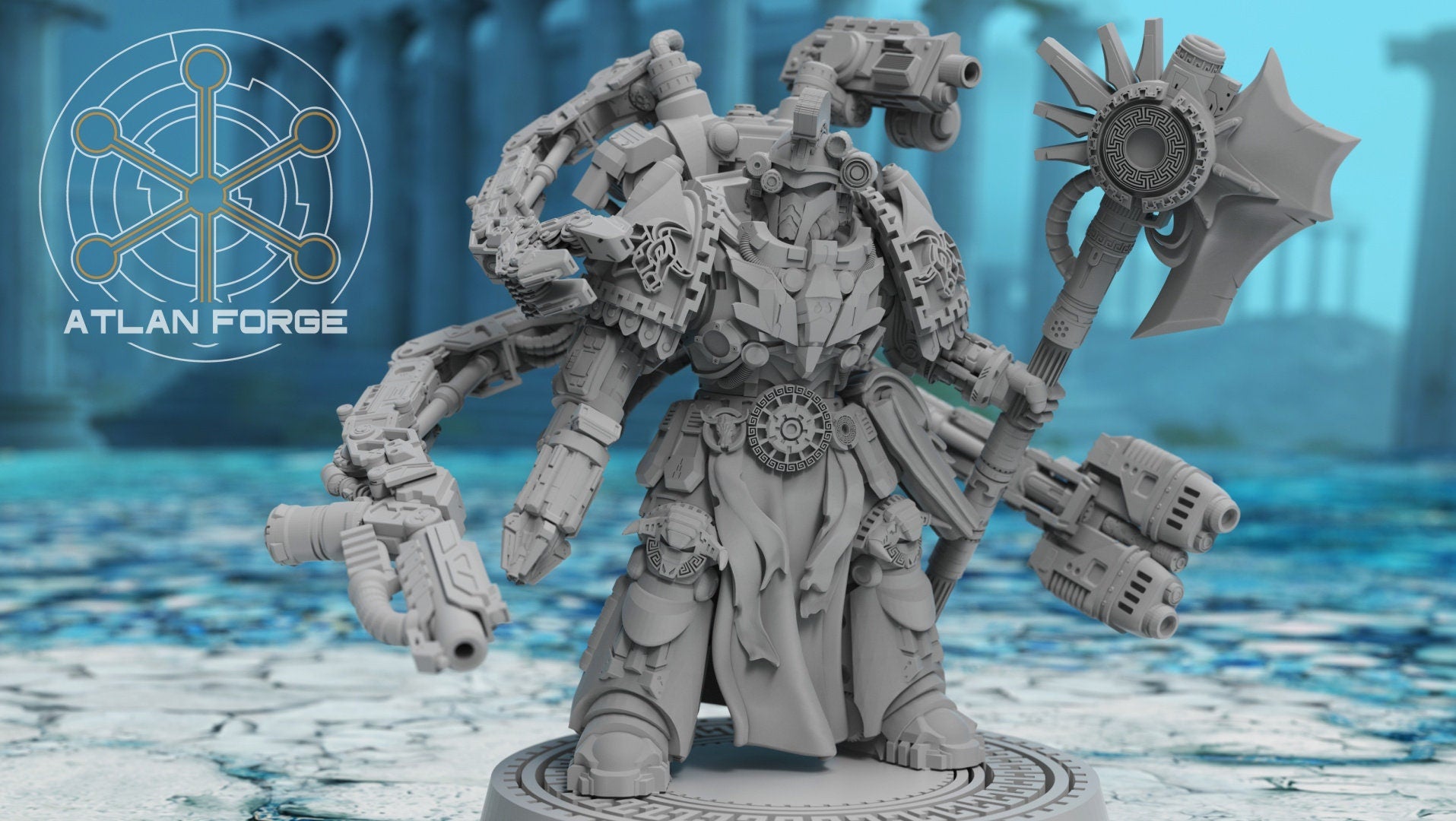Minoan Archimedae 32mm wargame fantasy miniature dnd wargaming miniature dungeons and dragons painting gift RPG tabletop minis